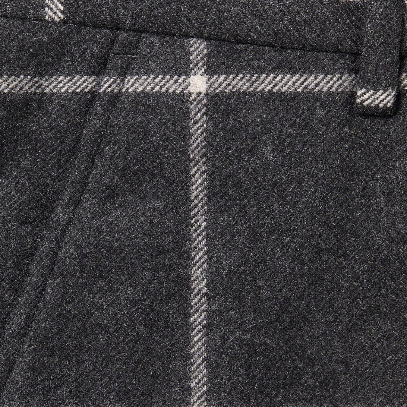 Windowpane Wool Trouser view 3